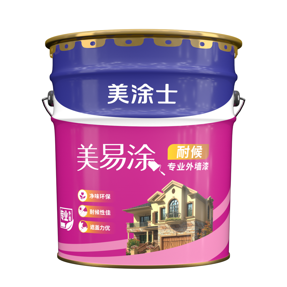 美易涂耐候外墙乳胶漆_威廉希尔漆官方网站