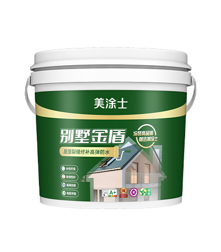 威廉希尔别墅金盾屋面裂痕修补高弹防水